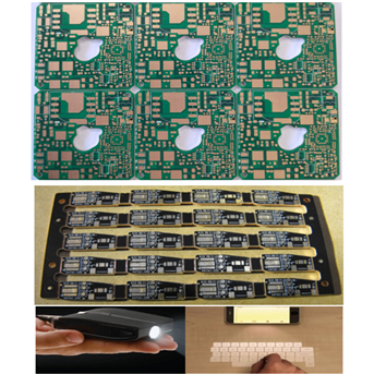Double sided thermoelectric separation copper substrate