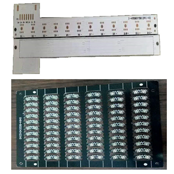 Double sided double-layer aluminum substrate